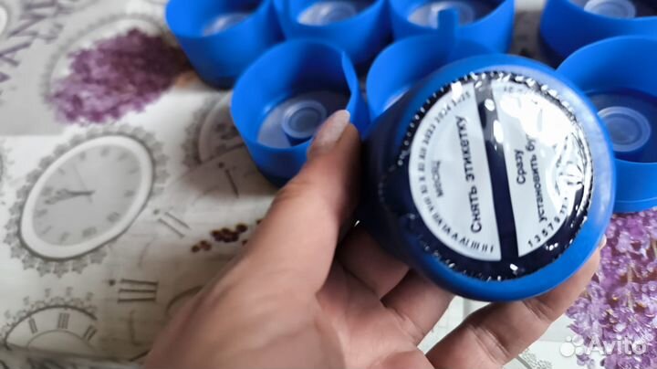 Пробка для бутылей 19 литров, набор 12 шт