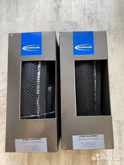 Покрышки Schwalbe G-One Allround 700x35 TLE