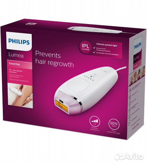 Фотоэпилятор Philips Lumea Essential BRI863/00