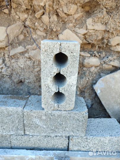 Прапареный шлакоблок