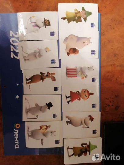 Наклейки муми тролли