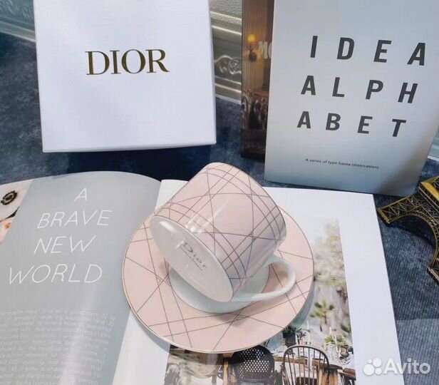 Кофейные пары (чашка и блюдце) Dior
