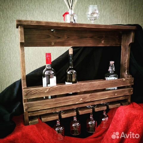 Полка под винные бутылки