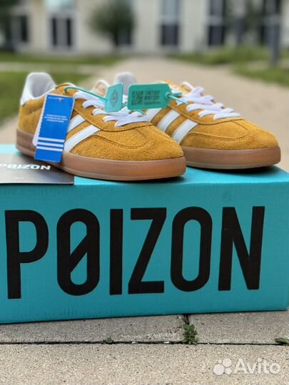 Adidas Gazelle Indoor Orange Оригинал (Poizon)