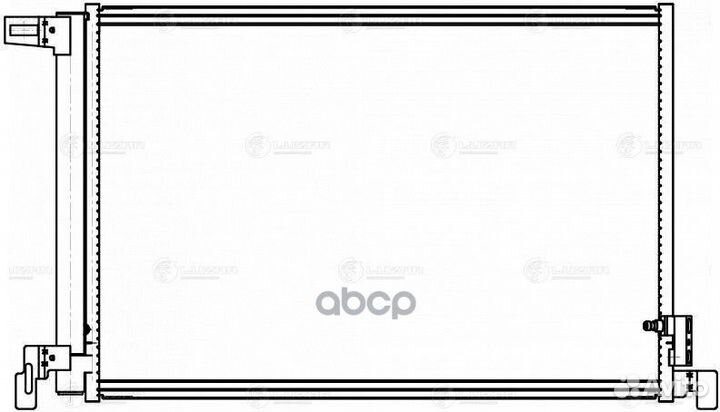 Радиатор кондиц. для а/м Audi Q7 (15) /Volkswage