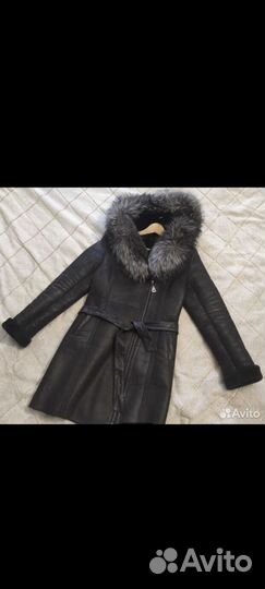 Дублёнка с соболиным мехом 52 р