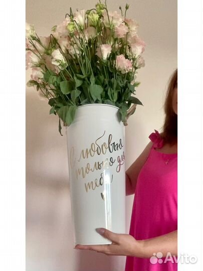 Вазоны вазы кашпо тара для цветов, любые надписи