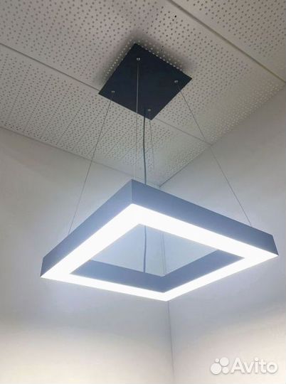 Светильник профильный кольцо