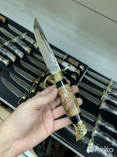 Финка нквд сталь 95Х18