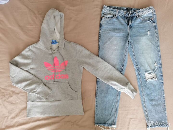 Фирменные вещи на девушку пакетом 42 размер