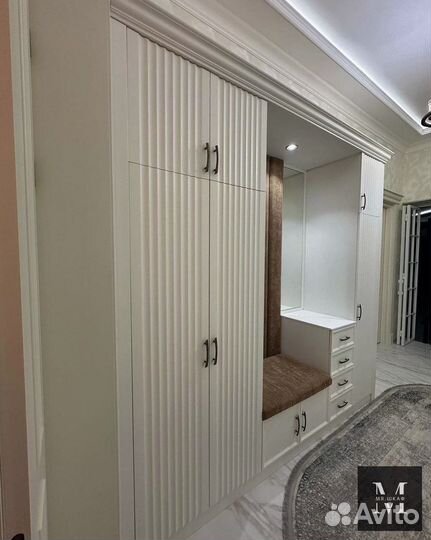 Шкаф с фрезеровкой