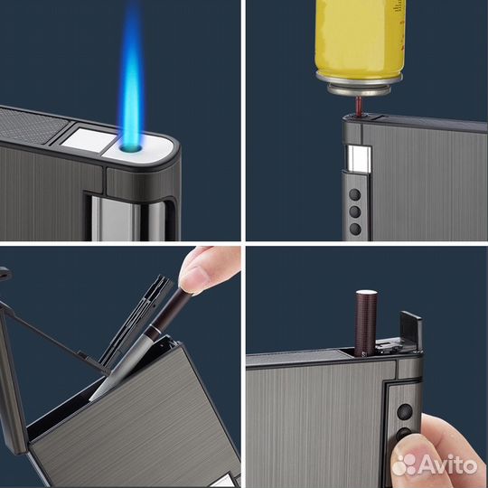 Автоматический портсигар с зажигалкой
