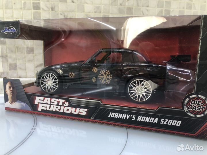 Jada форсаж 1:24 honda s2000