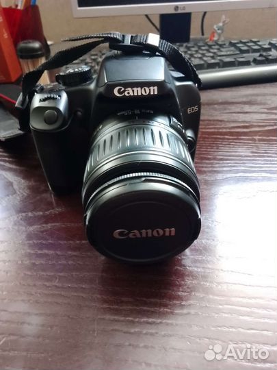 Зеркальный фотоаппарат canon 1000d