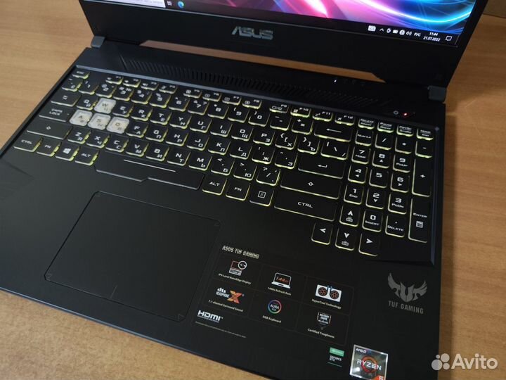 Игровой ноутбук бу Asus с гарантией / GTX / 144hz