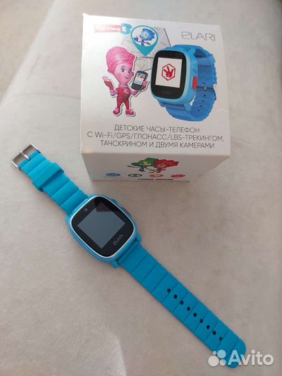 Детские часы с gps Elari FixiTime 3 голубые