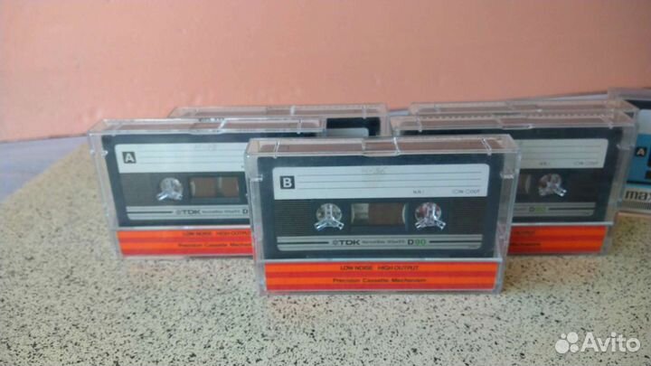 Аудиокассета TDK,Maxell