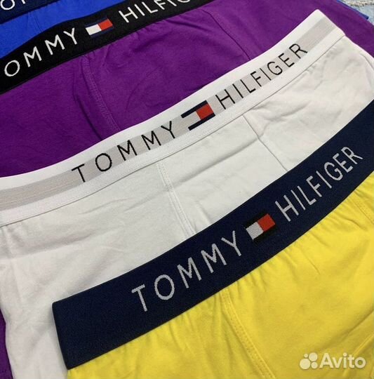 Трусы мужские боксеры tommy hilfiger +5 носок