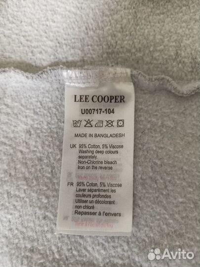 Свитшот толстовка худи Lee Cooper 3-4 года