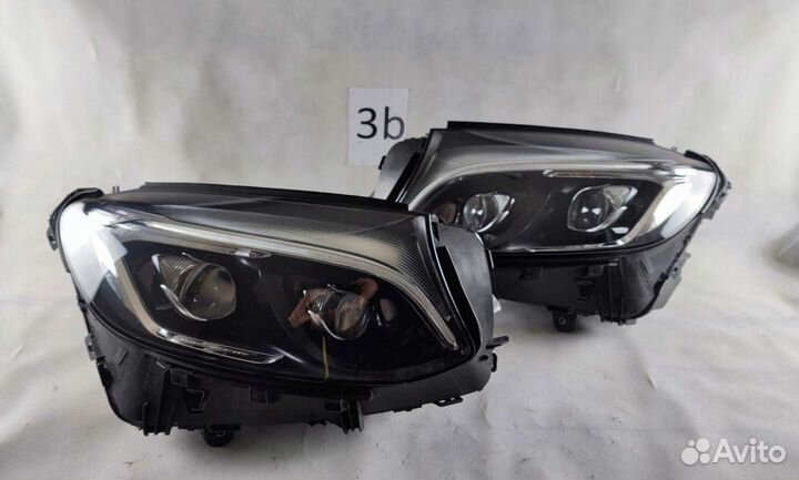 Фары комплект Full led ILS Mercedes GLC W253