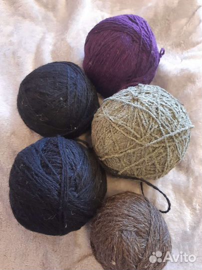 Пряжа клубки