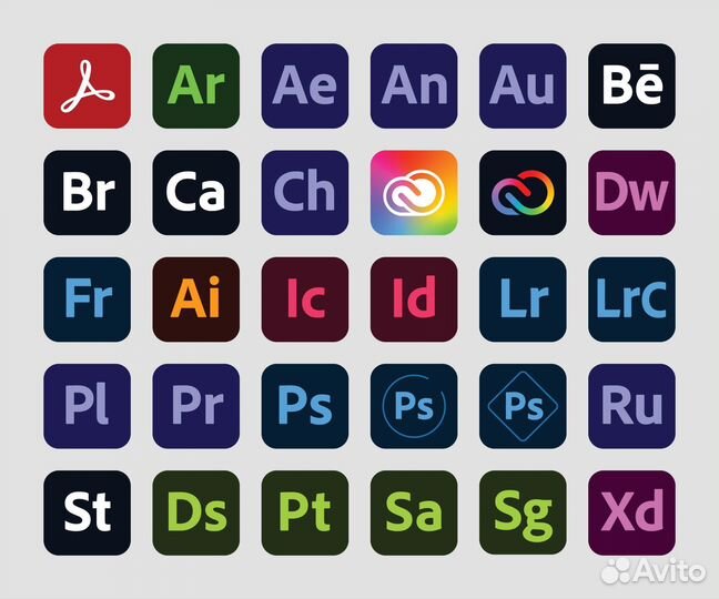Adobe Creative Cloud подписка