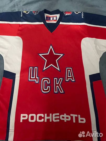 Хоккейная майка цска
