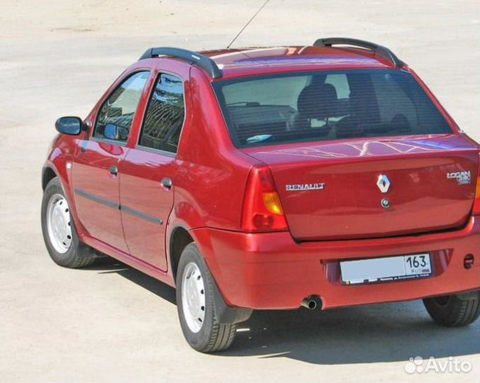 Рейлинги Renault logan