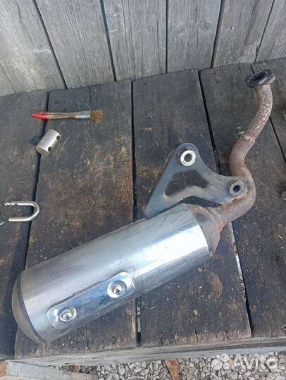 Глушитель honda dio 34, 35 zx