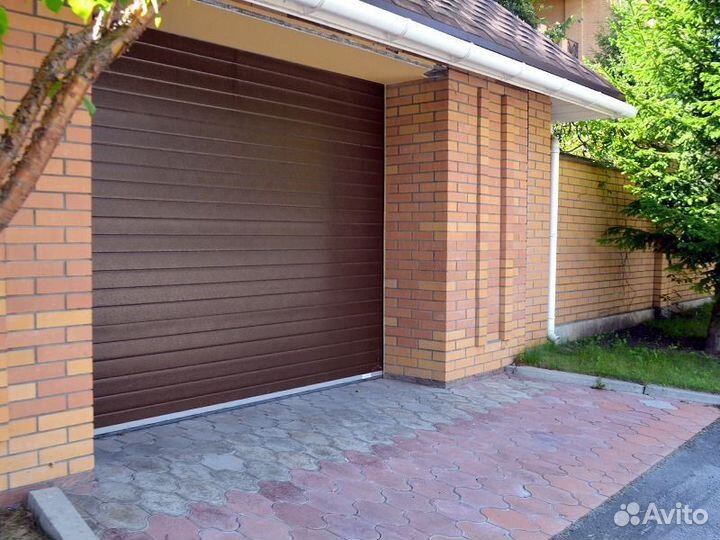 Гаражные Секционные ворота / Установка Под Ключ
