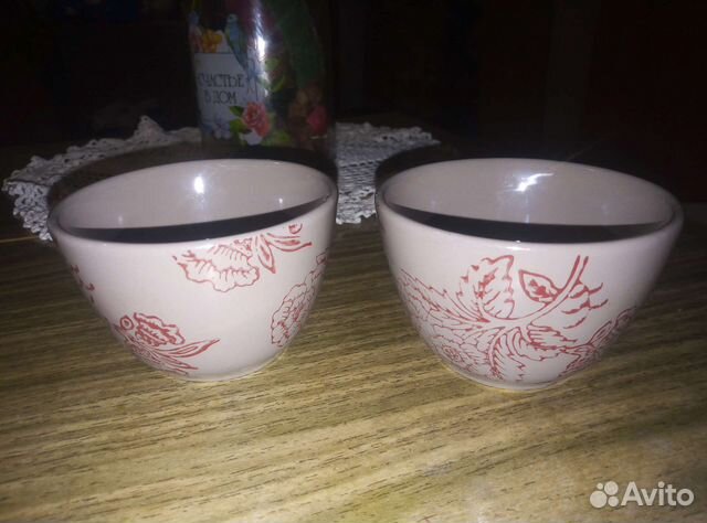 Набор чашек новый
