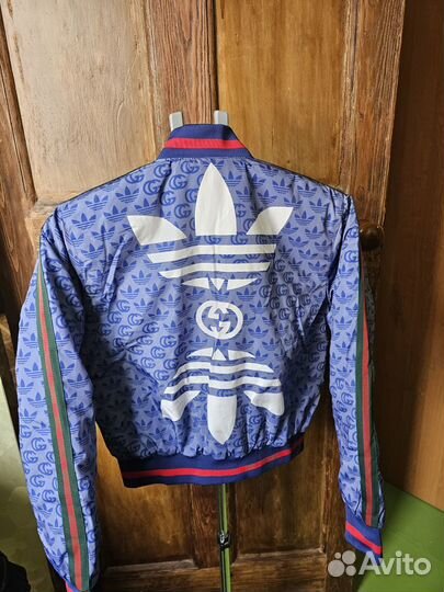 Куртка женская gucci adidas