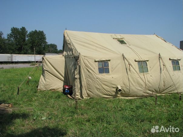 Палатка уз-68 восстановленная