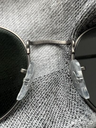 Очки ray ban round metal