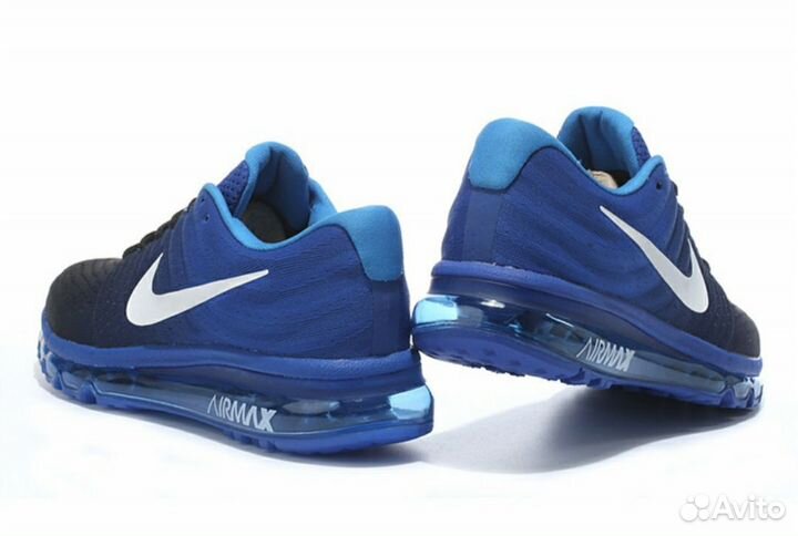 Кроссовки Nike AIR MAX 2017 синие С черным