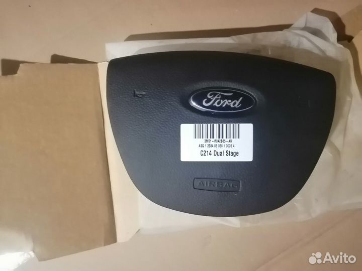 Новая подушка в руль Ford Focus 2 / C-Max