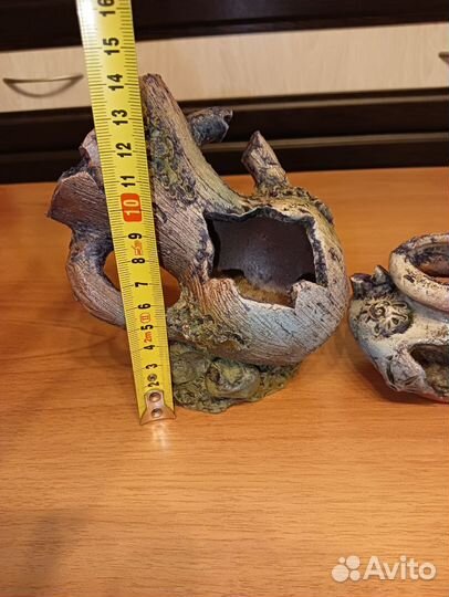 Декор, растения, грунт для аквариума новый