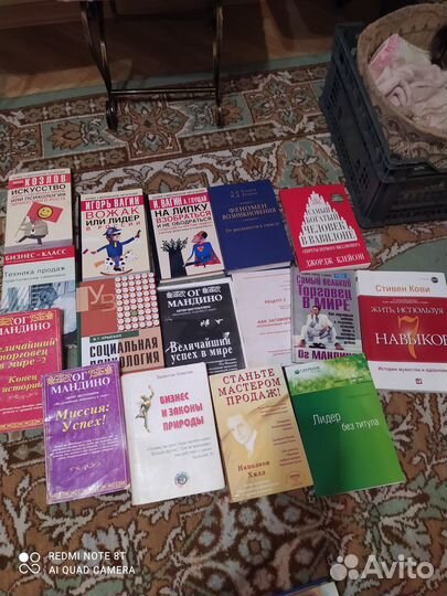 Много книг на всё случаи жизни, психология и др