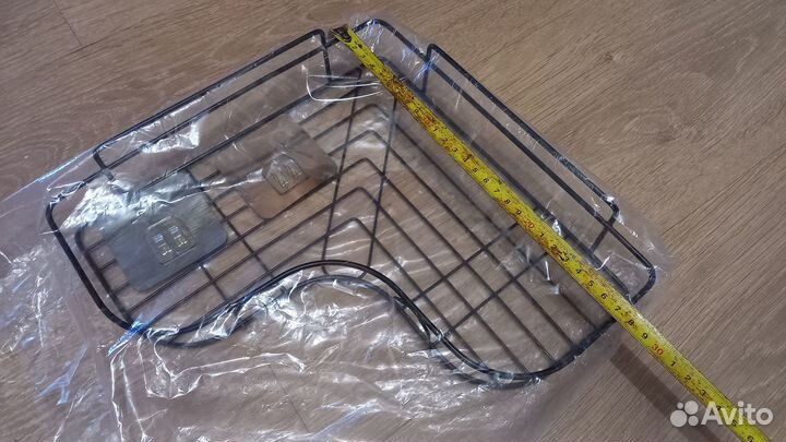 Новая угловая полка для ванной кухни нерж.сталь