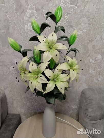 Цветы светильники