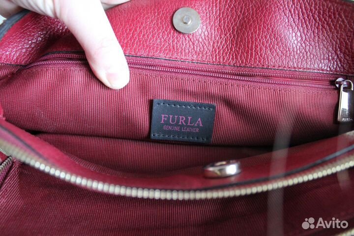 Сумка натуральная кожа furla