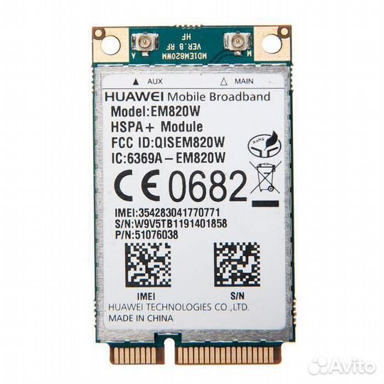 Wcdma модуль Huawei em820w для планшетных пк б.у с