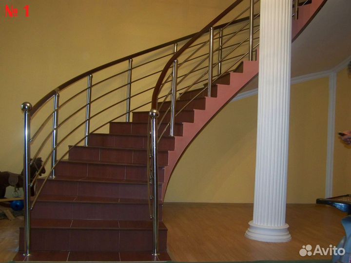 Стеклянные перила