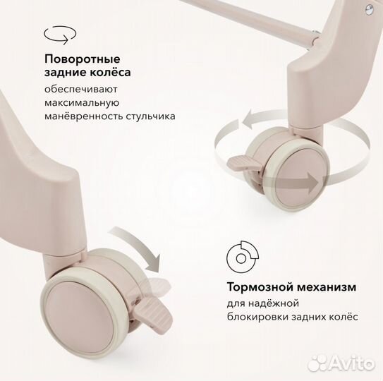 Стул для кормления Happy Baby Berny Lux