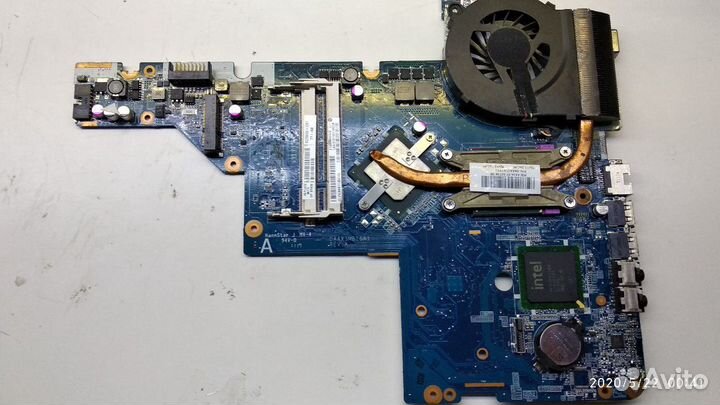 Материнская плата на ноутбук рабочая