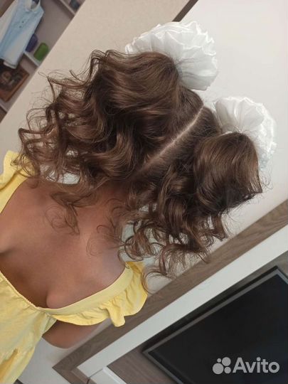 Афро кудри(на плойку),Локоны,Фальшдреды