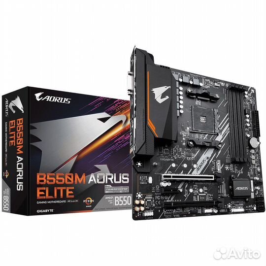 Материнская плата am4 b550 aorus elite