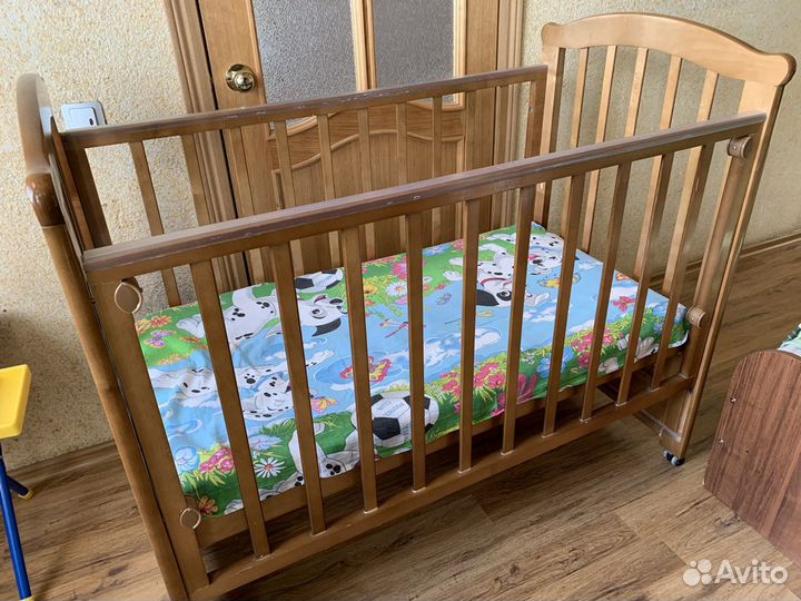 Детская кровать + матрац