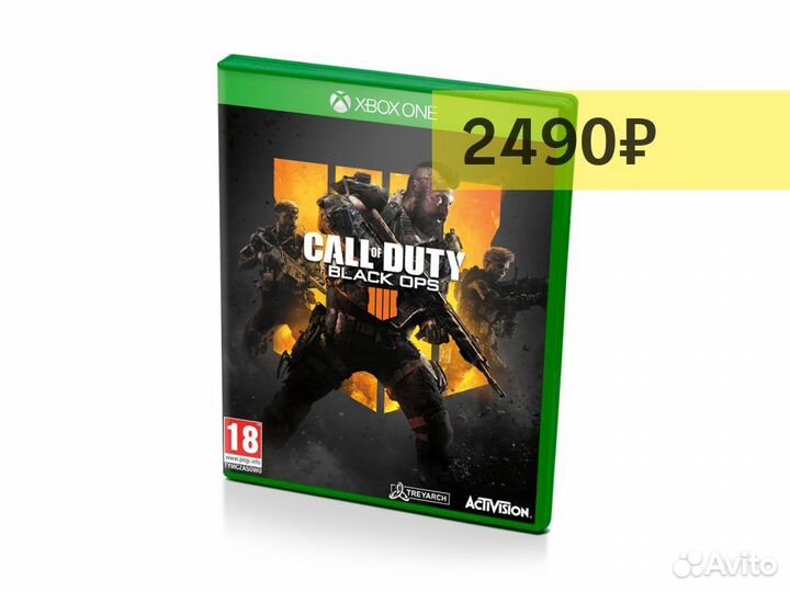 Call of Duty Black Ops 4 витринный образец, англий