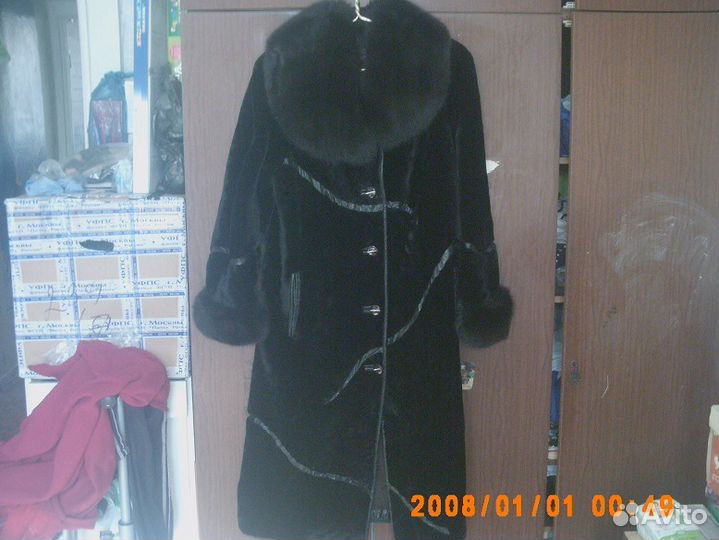 Шуба стриженый мутон